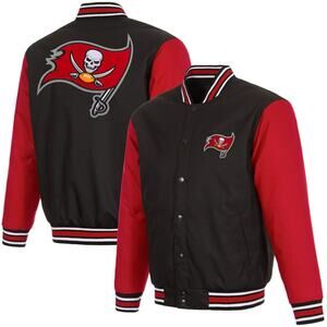 Tampa Bay Buccaneers Poly-Twill Jacket (P03blk/red)